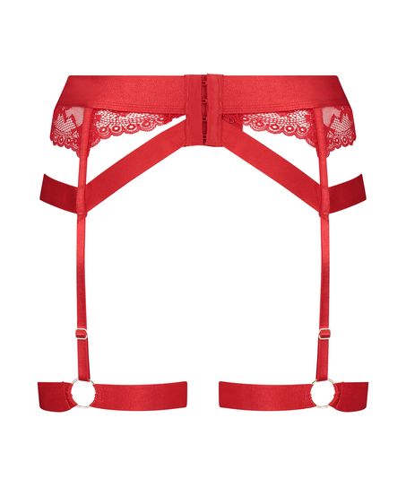 Clementine strømpeholder, Rød