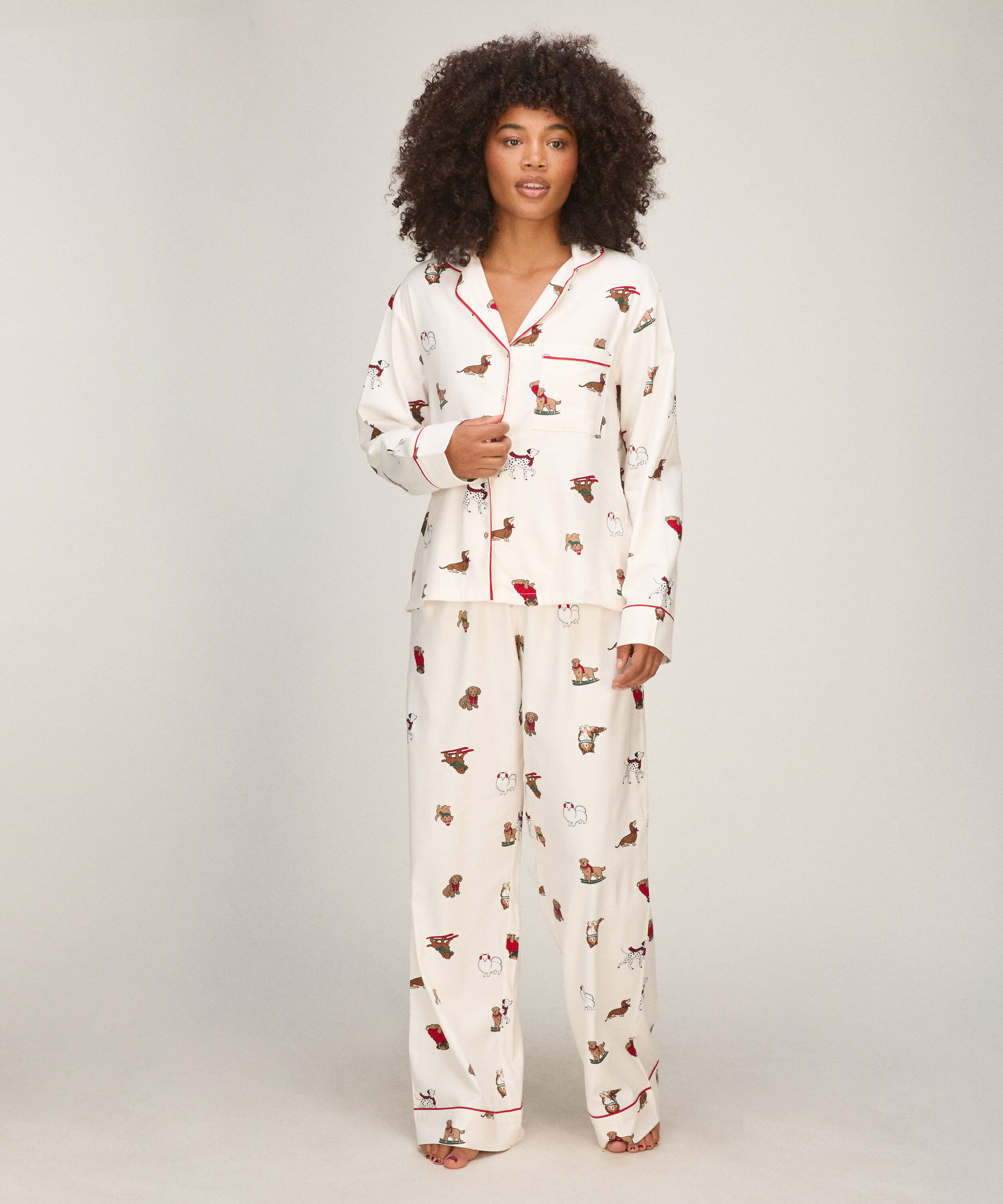 Flannel Pyjamasæt