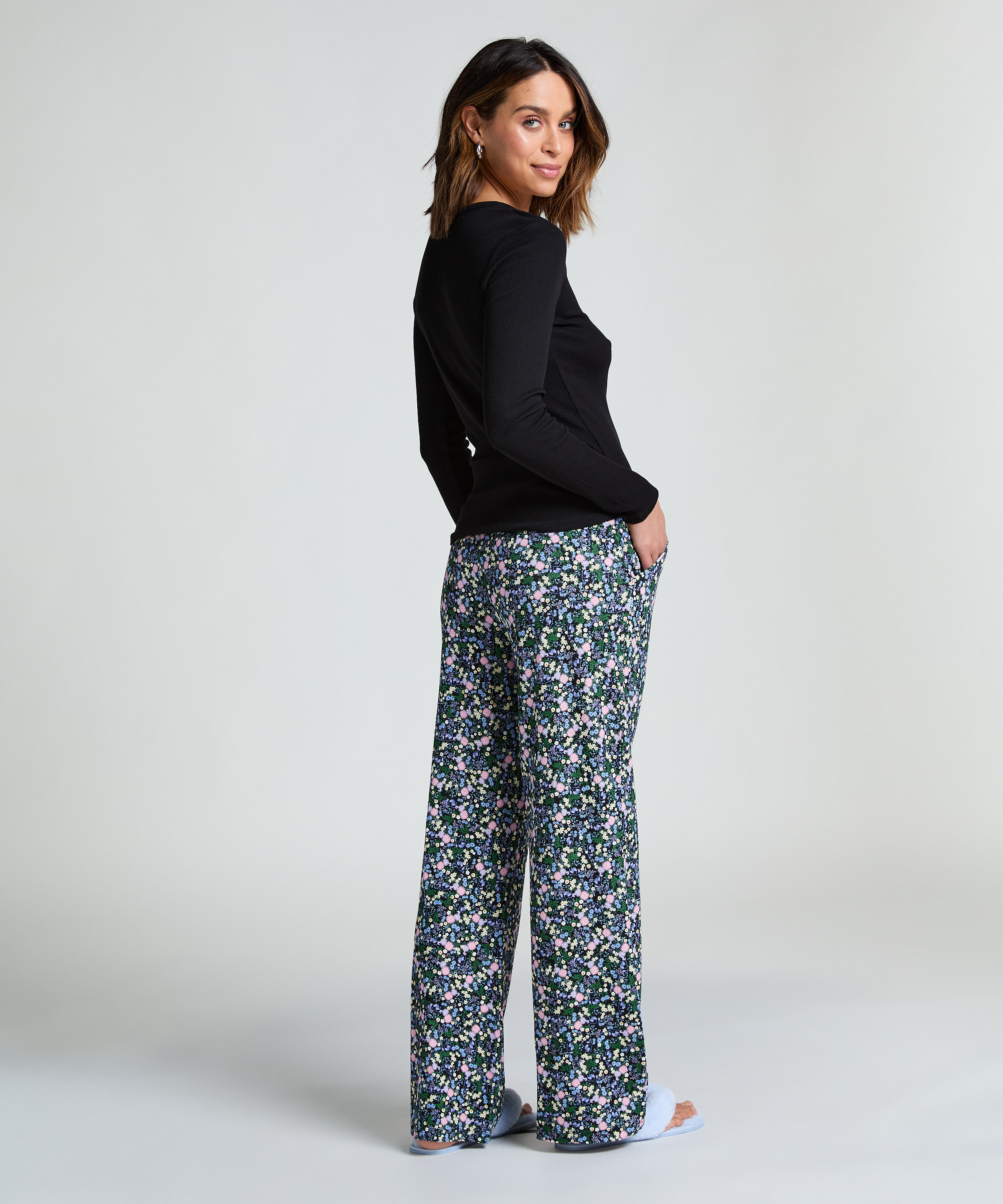 Pyjamastop, Sort, main