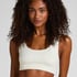 Bralette Scoop Dianne, Hvid