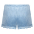 Shorts velour Lace, Blå