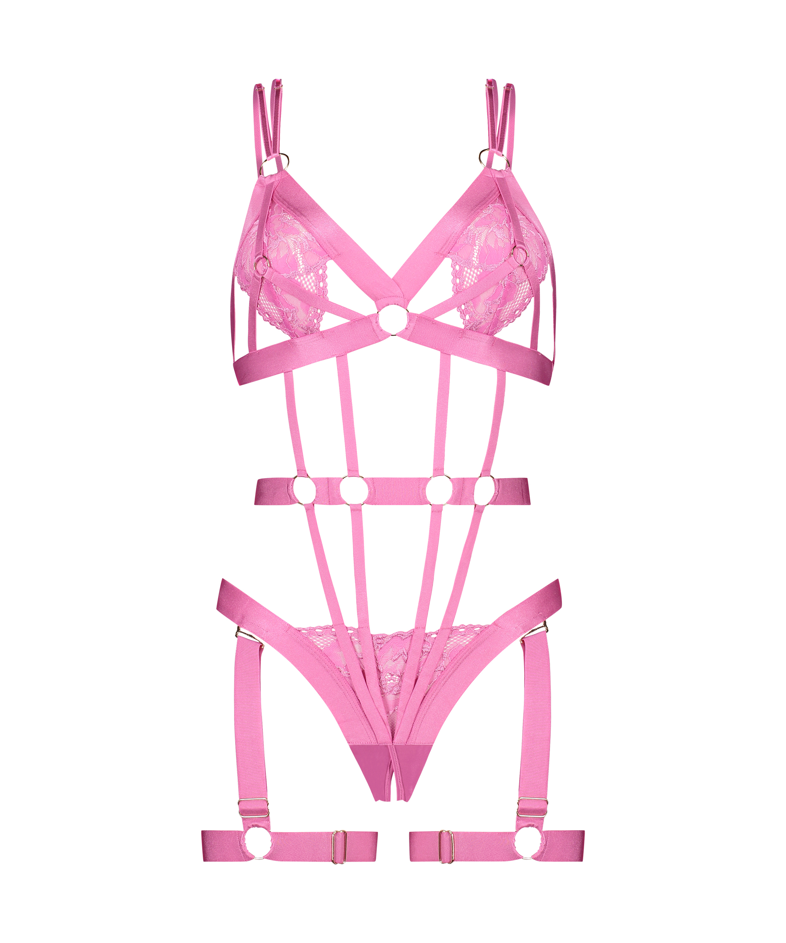 Private bundløs body Hedonist, pink, main
