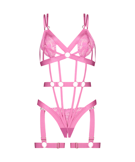 Private bundløs body Hedonist, pink