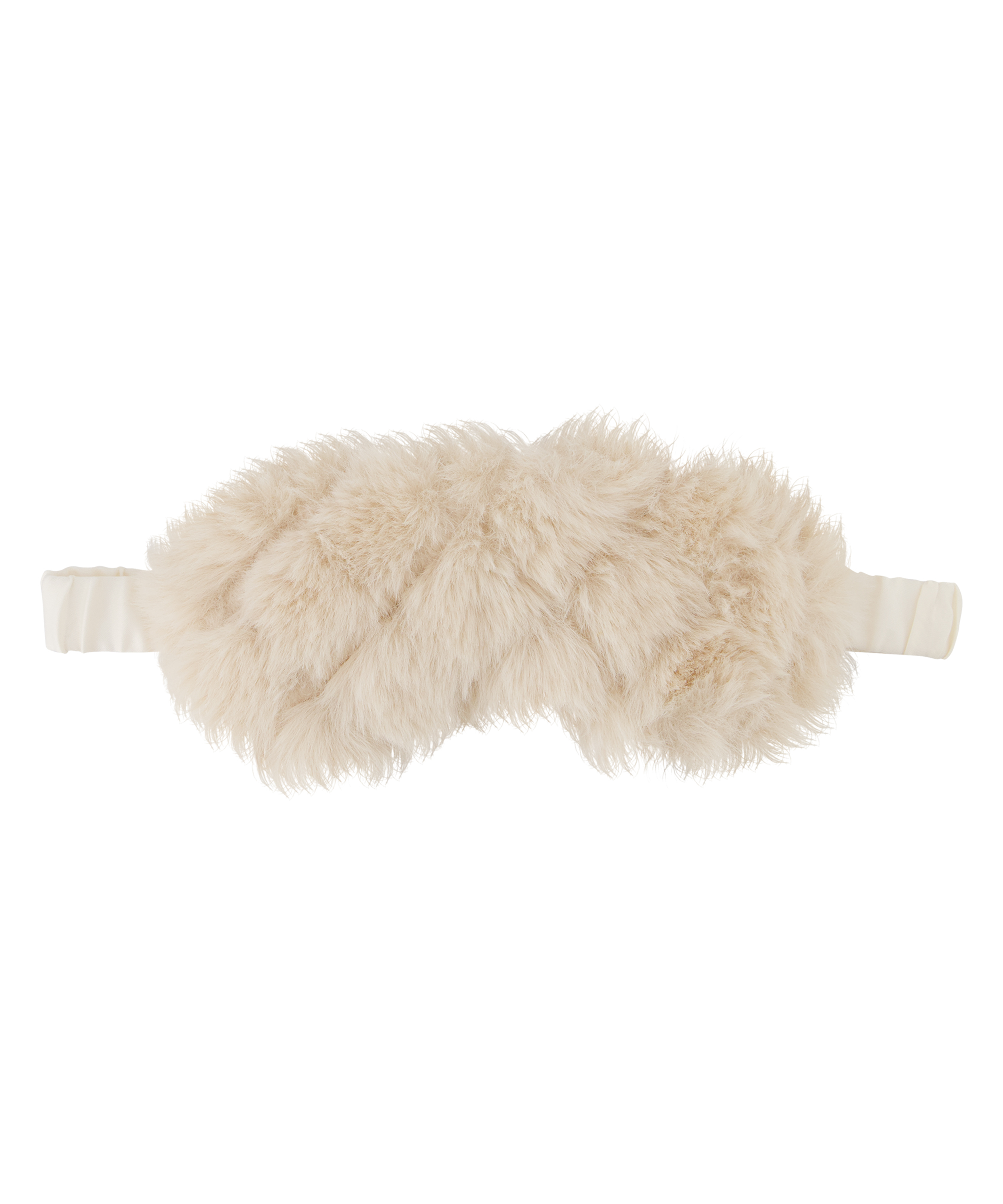 Sovemaske Fake Fur, Hvid, main