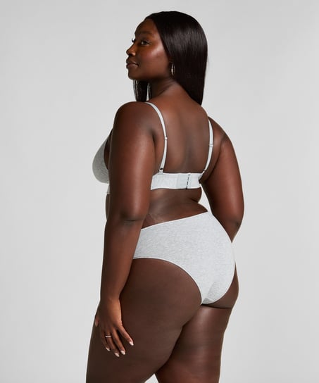 Brasiliansk bomuldstrusse med h&oslash;j benudsk&aelig;ring, Gr&aring;