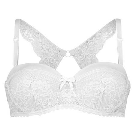 Lace back-detalje, Hvid