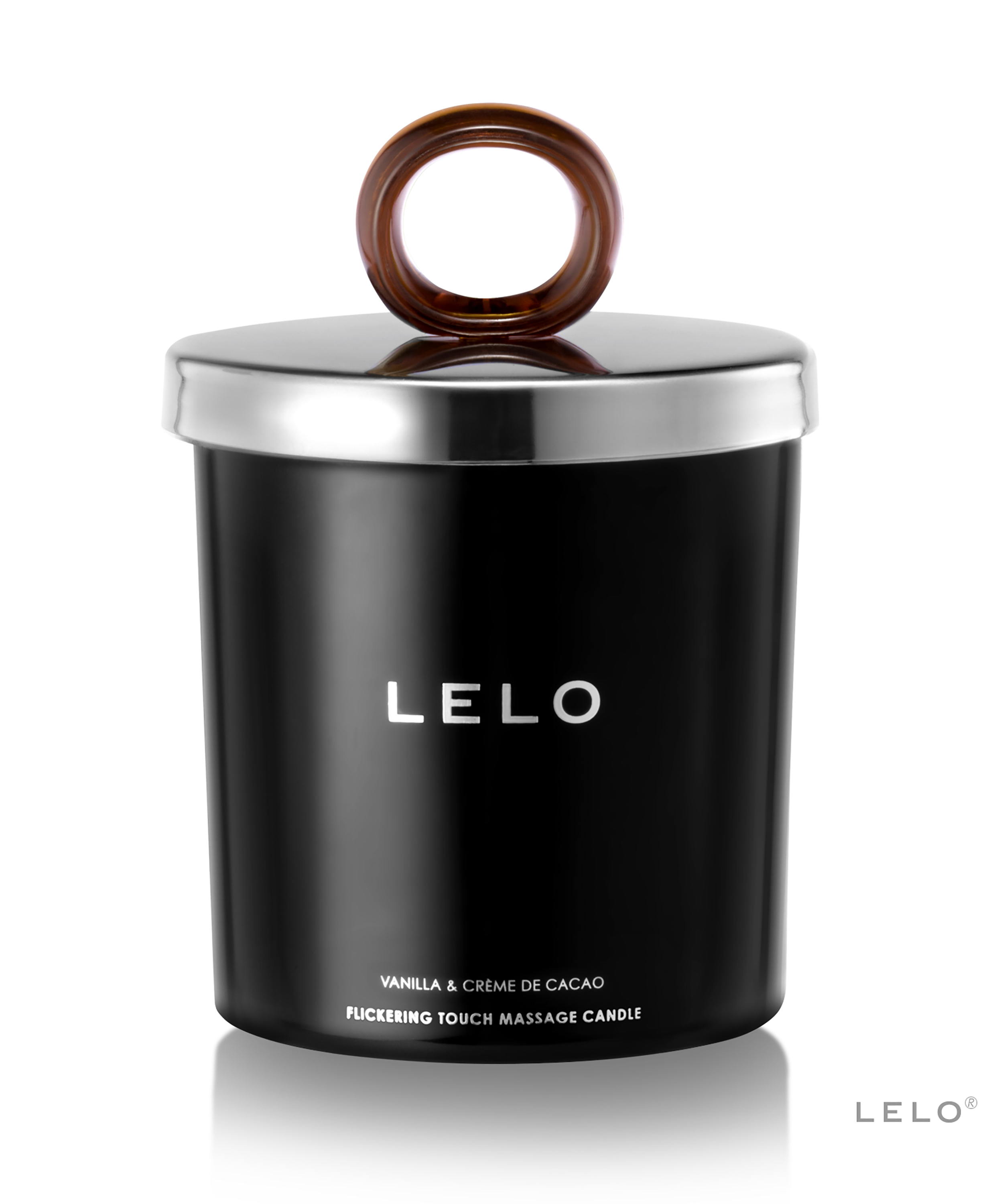 LELO Massage Candle vanilje og kakaocreme, Brown, main
