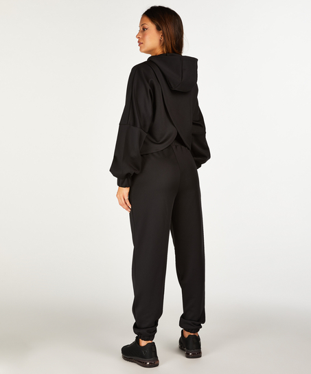 HKMX-hættetrøje Flow, Sort