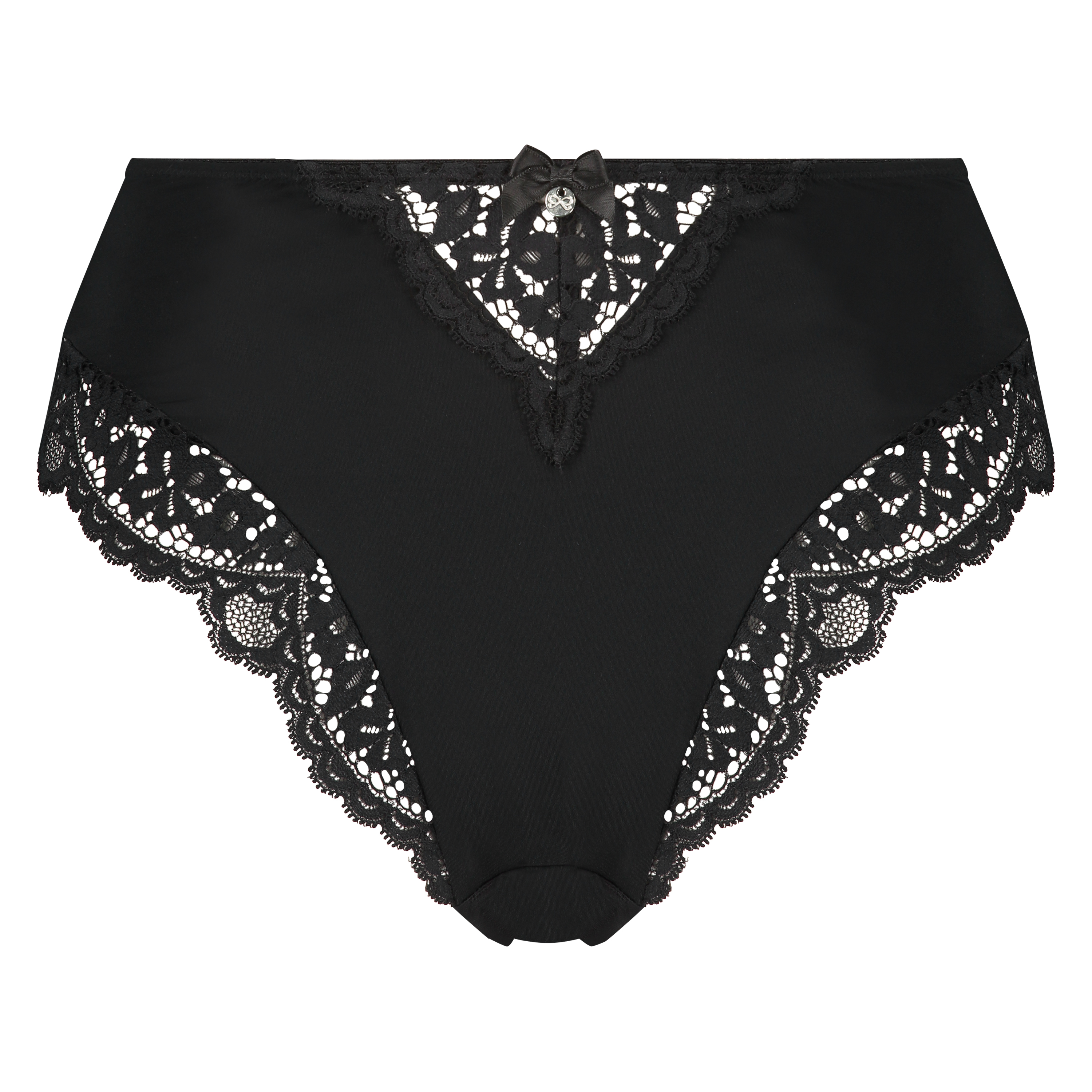 Marina, brasiliansk trusse med h&oslash;jt snit, sort, main