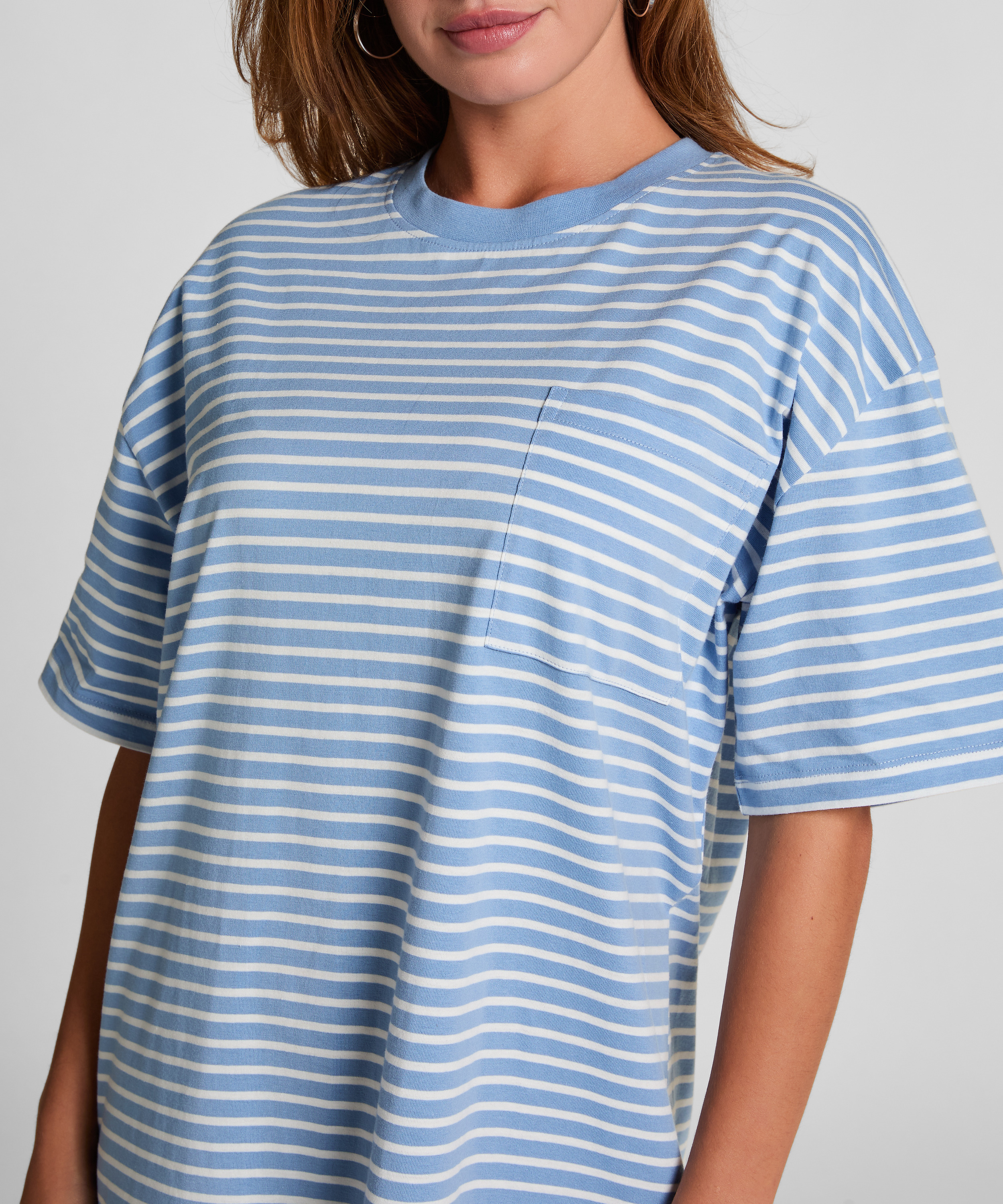 Natkjole, Blå, main