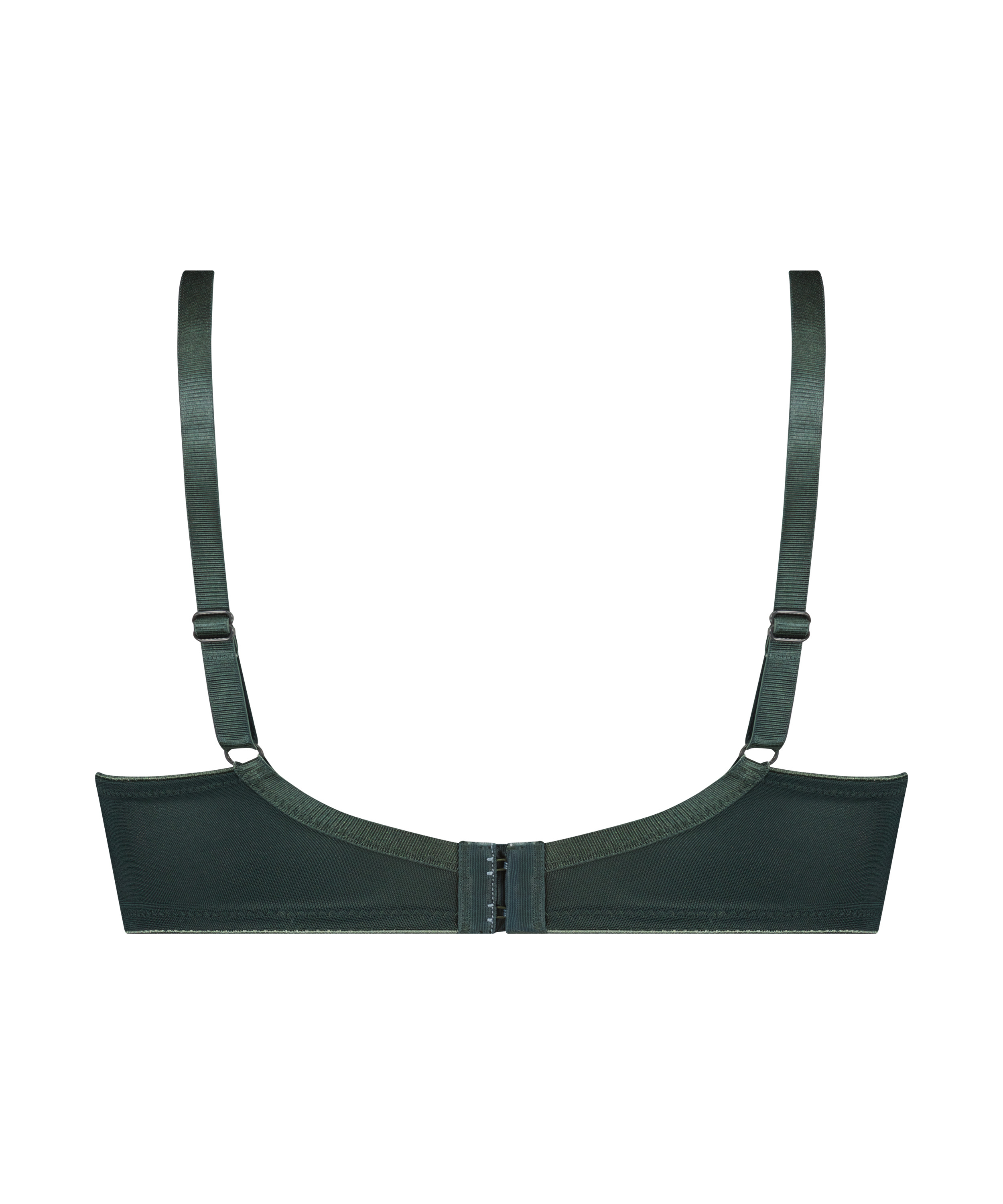 Ikke-formstøbt minimizer bøjle-bh Nina, Grøn, main