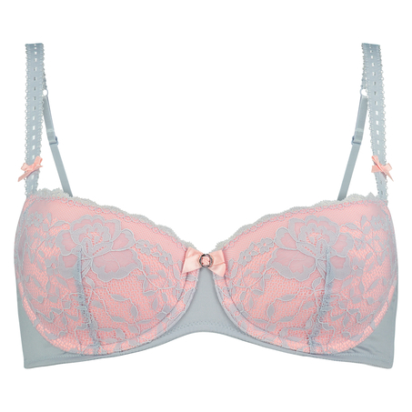 Theresa formstøbt bøjle-bh, Blå