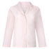 Pyjamatop Bomuld Poplin, Lyserød