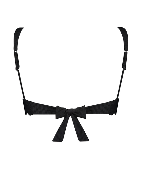 Triangle bikinitop Scallop, Sort