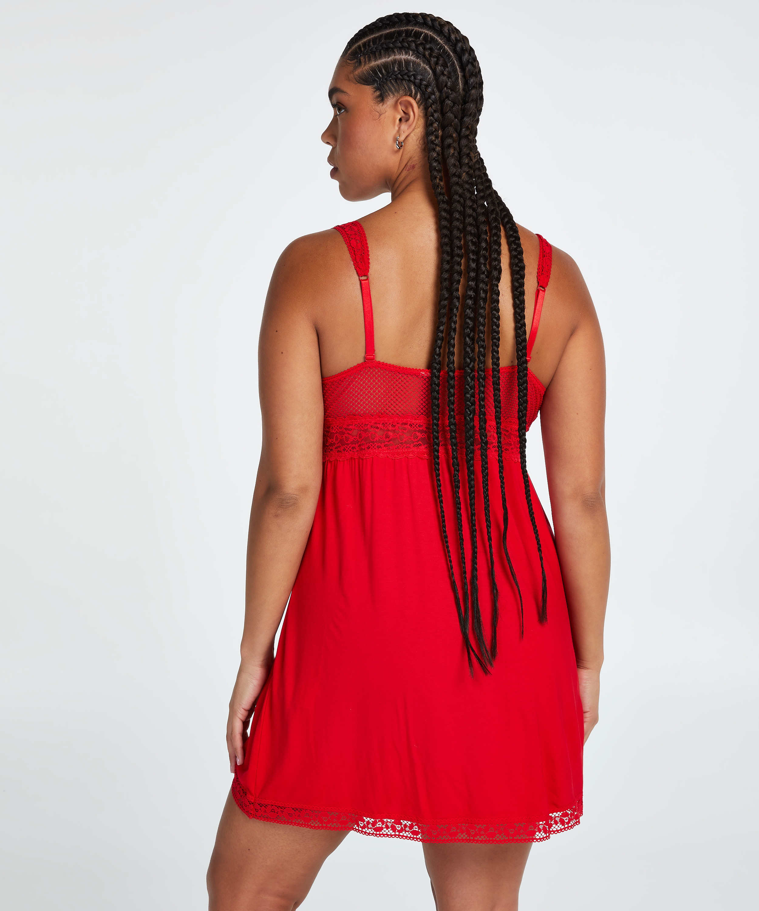 Pyjamasbukser Jersey, sort, main