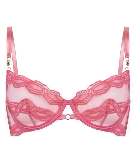 Ikke-formstøbt bøjle-bh Shae, Lyserød