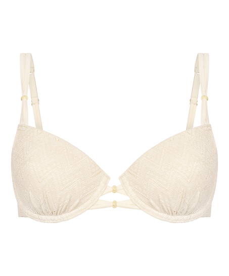 Bikini Top h&aelig;klet, Hvid