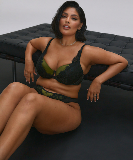 Formstøbt bøjle-bh Mirabella, Sort