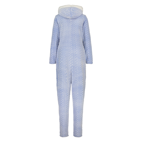 Onesie-jumpsuit Fleece, blå