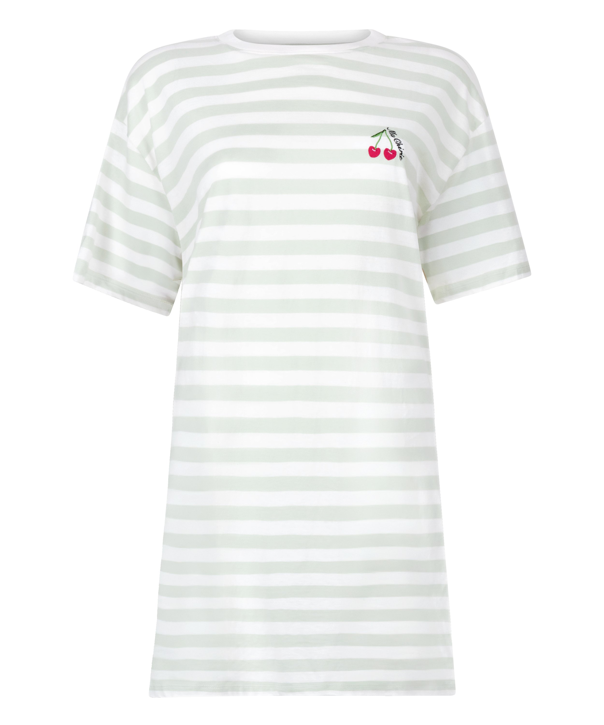 Natskjorte rund hals, Gr&oslash;n, main