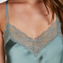 Camitop Satin Lace, Grøn