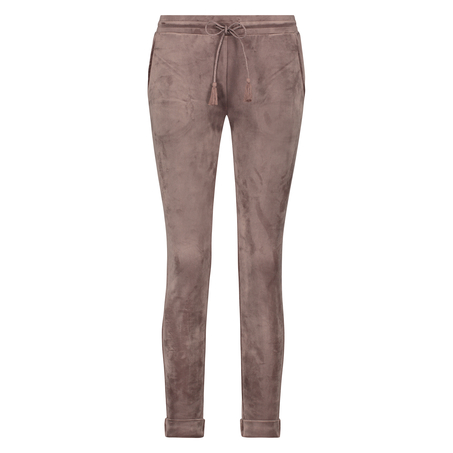 Joggingbukser velours, Brown