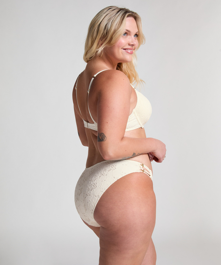 Bikiniunderdel Crochet, Hvid