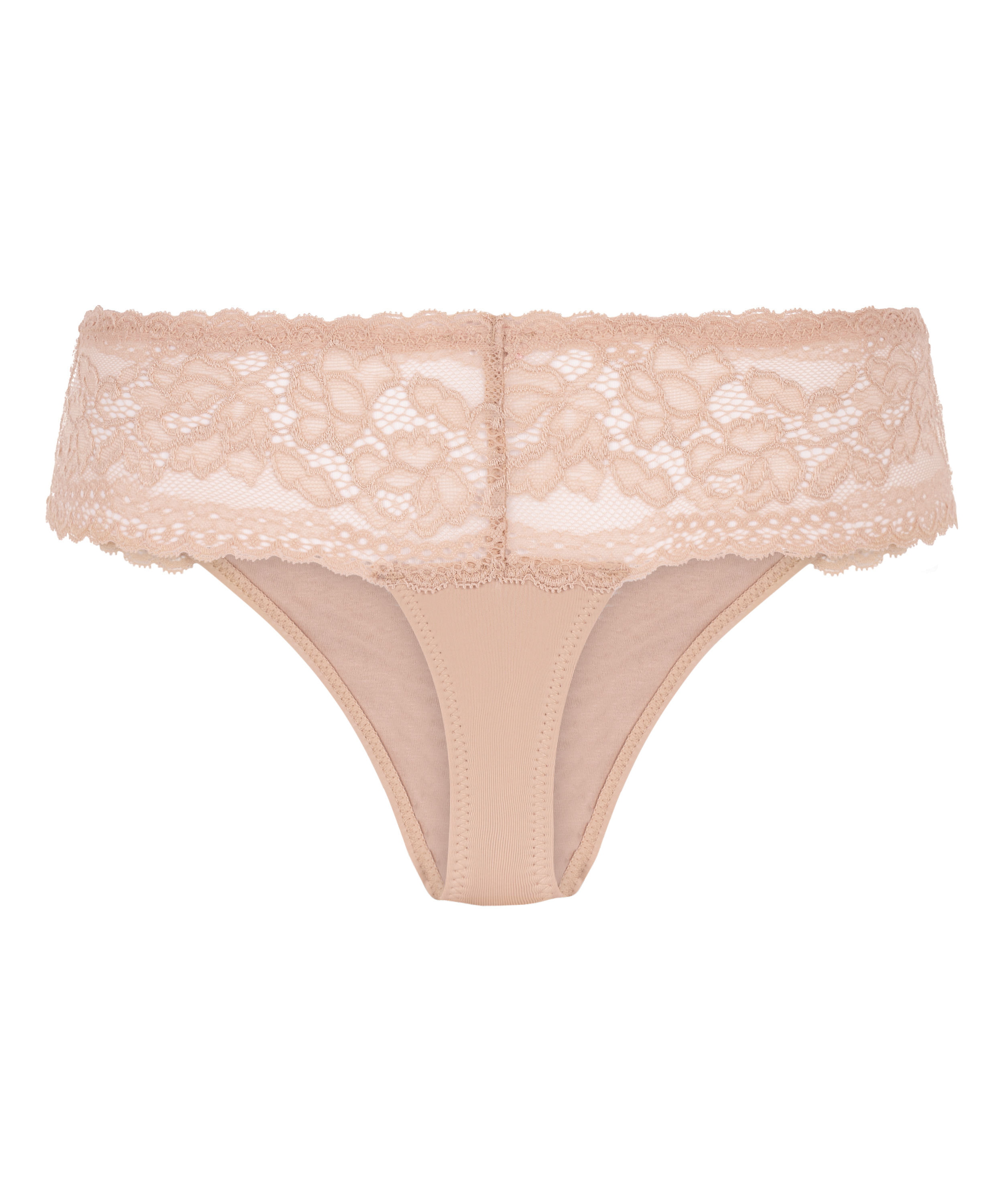 Florence Lace hipster g-streng, Beige, main