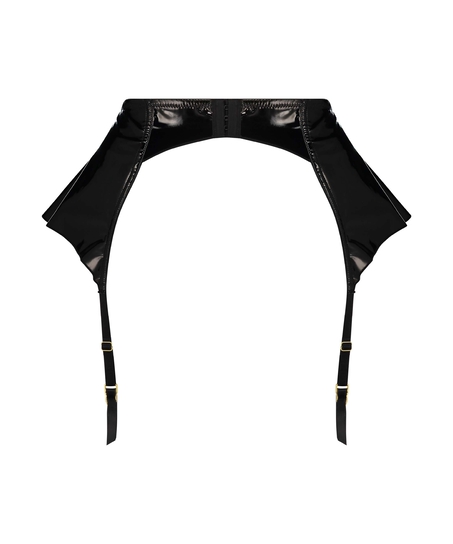 Private Suspender Wetlook, Sort