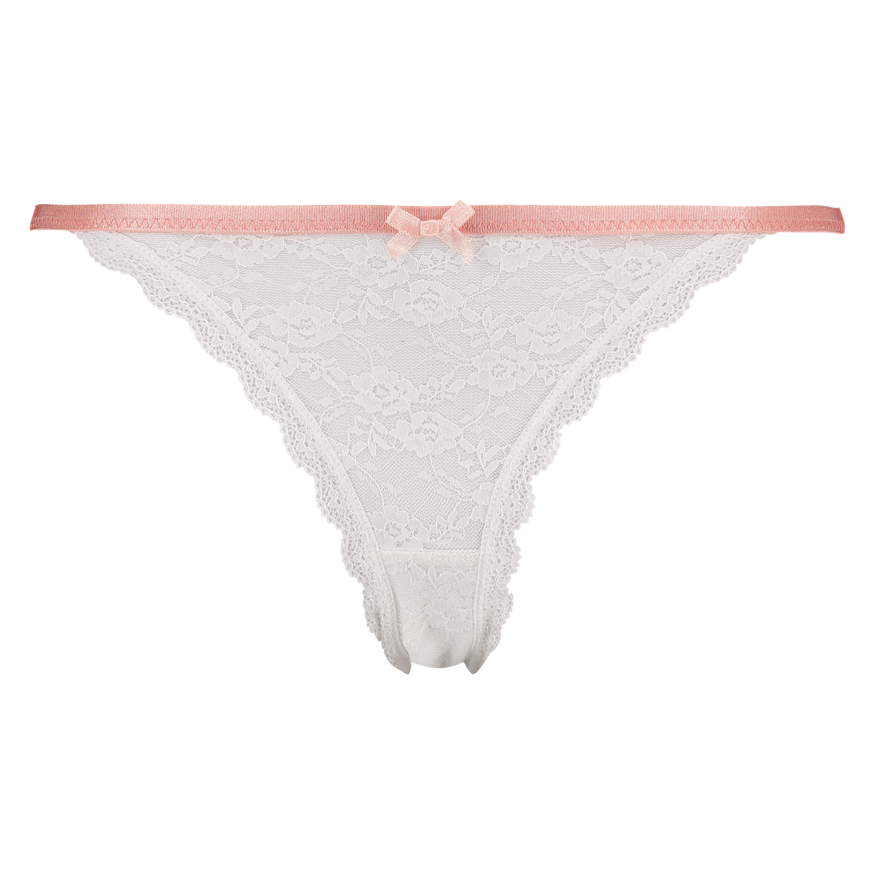 Thong lace, hvid, main