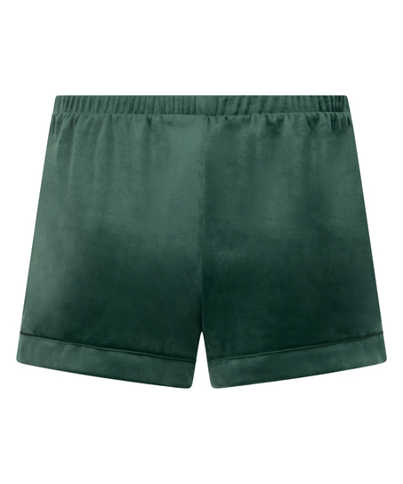 Shorts Velour, grøn