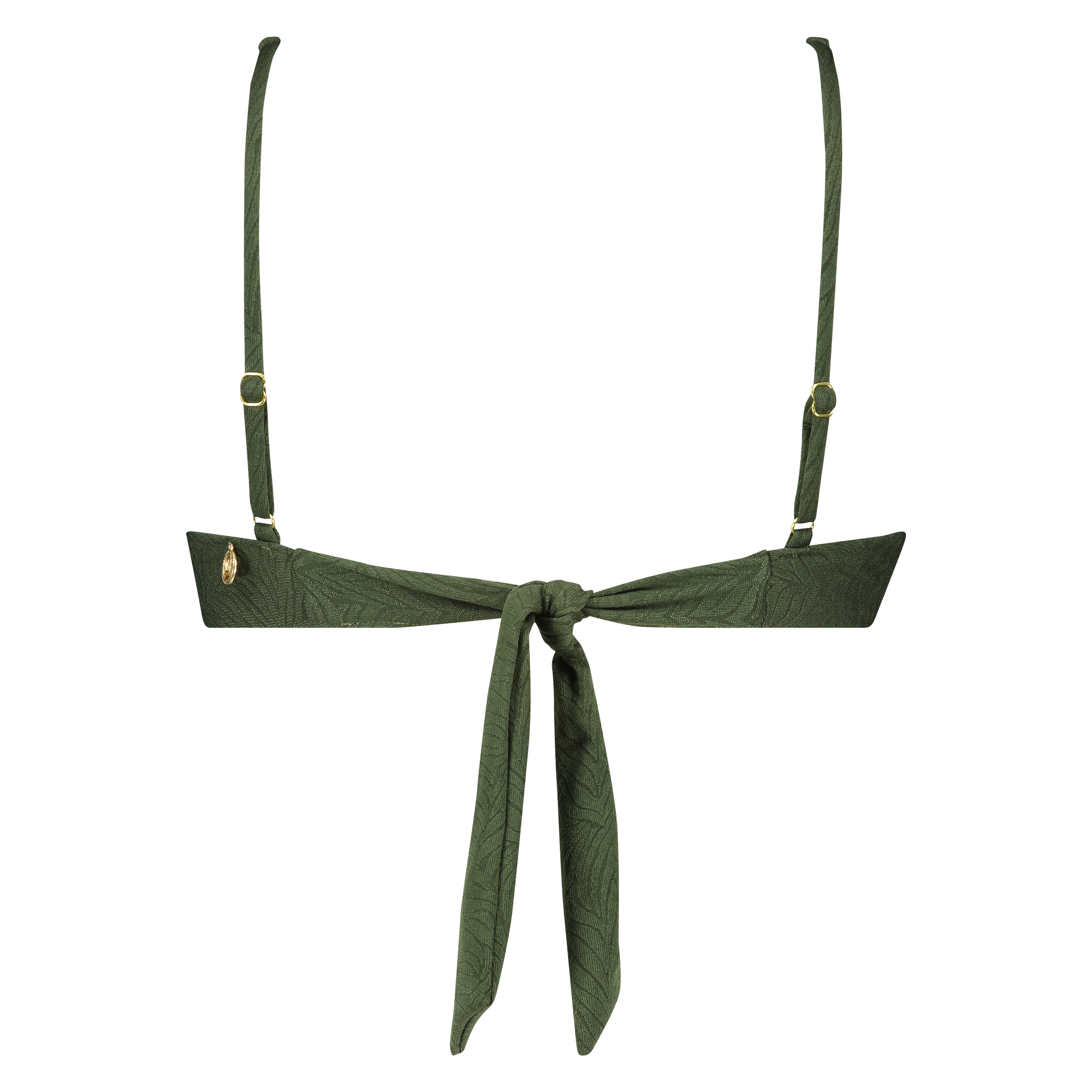 Ikke-formstøbt bikinitop med bøjle Bayside Doutzen, Grøn, main