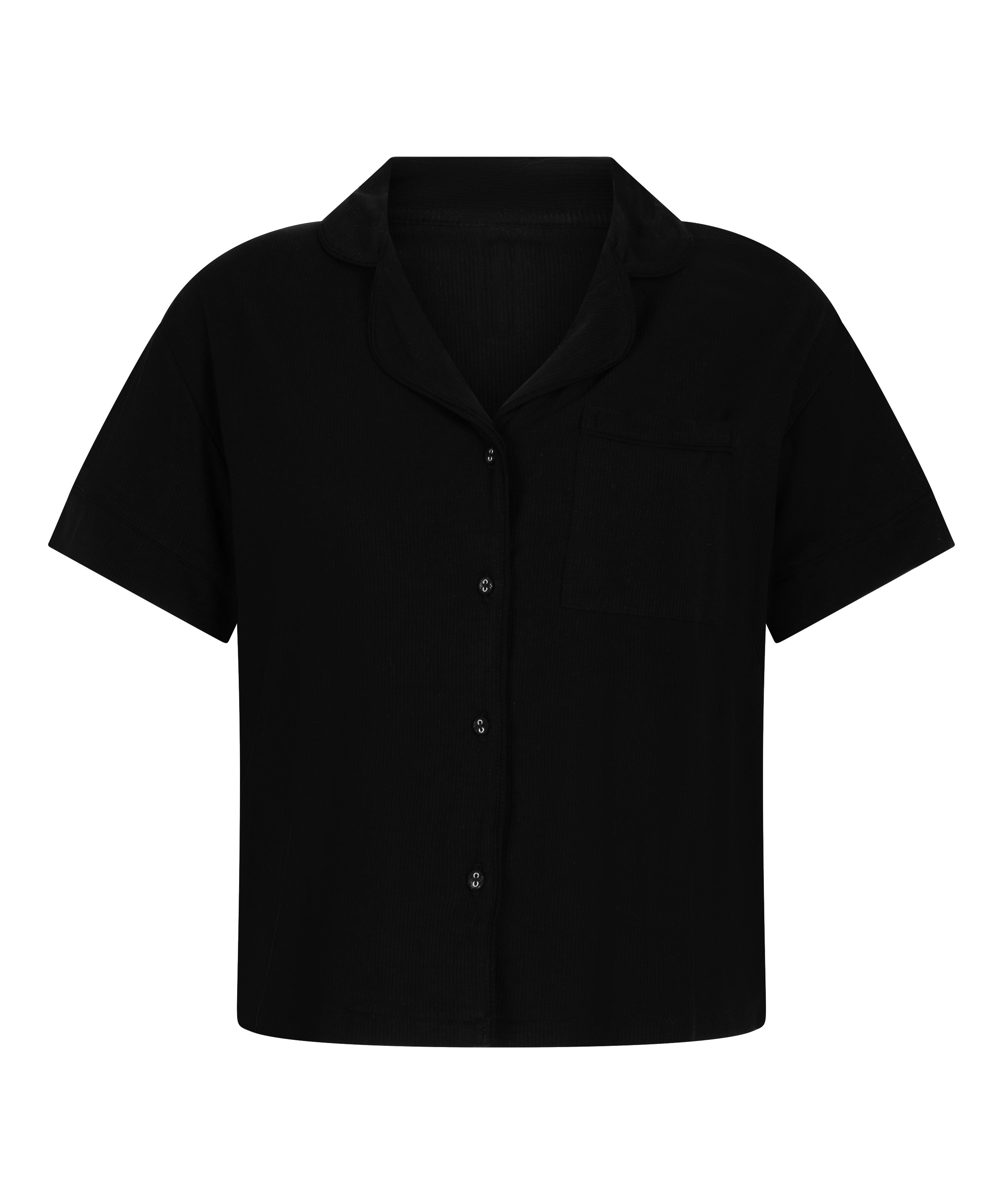 Kortærmet jerseyjakke Essential, Sort, main