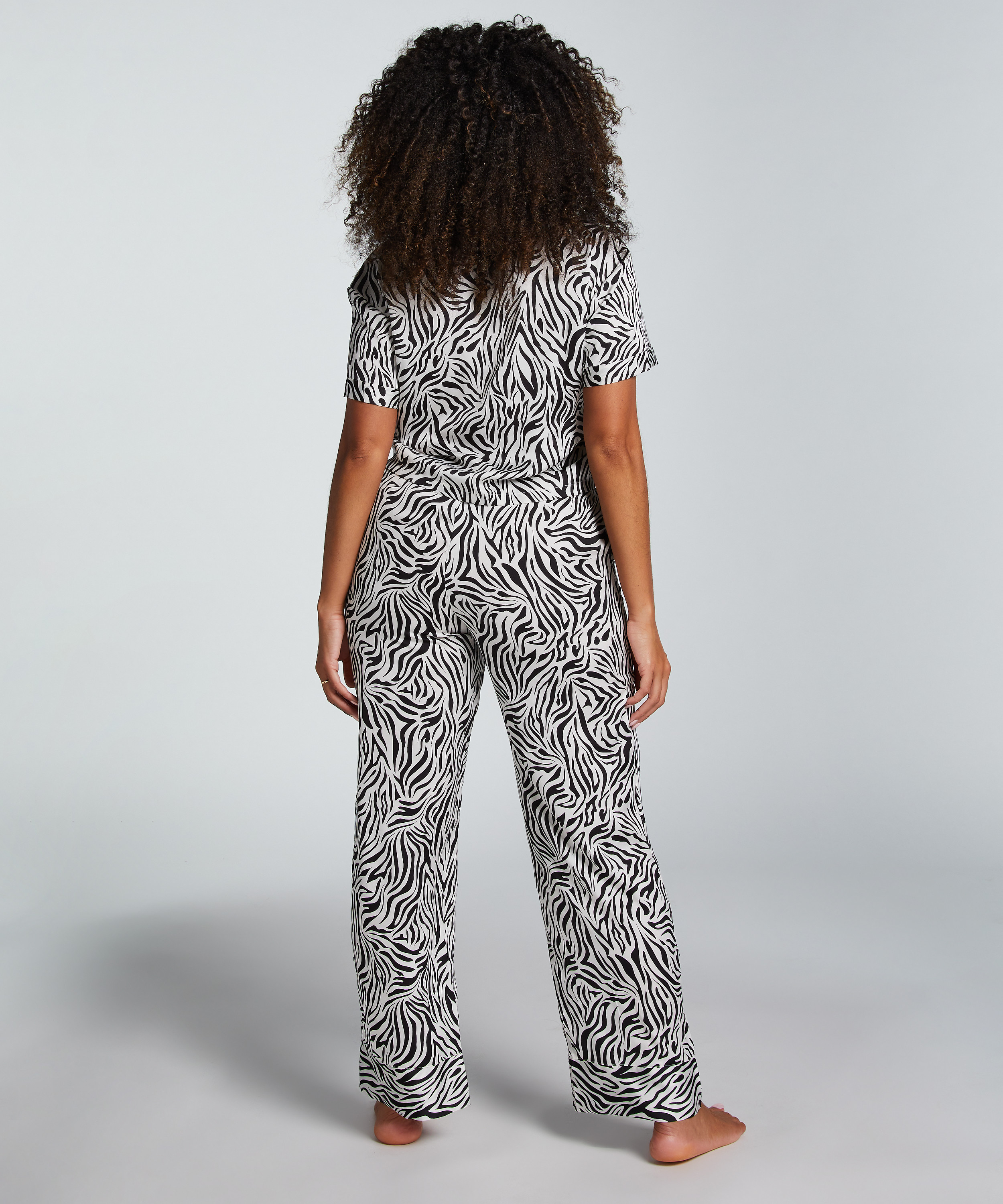 Satinbukser, Hvid, main