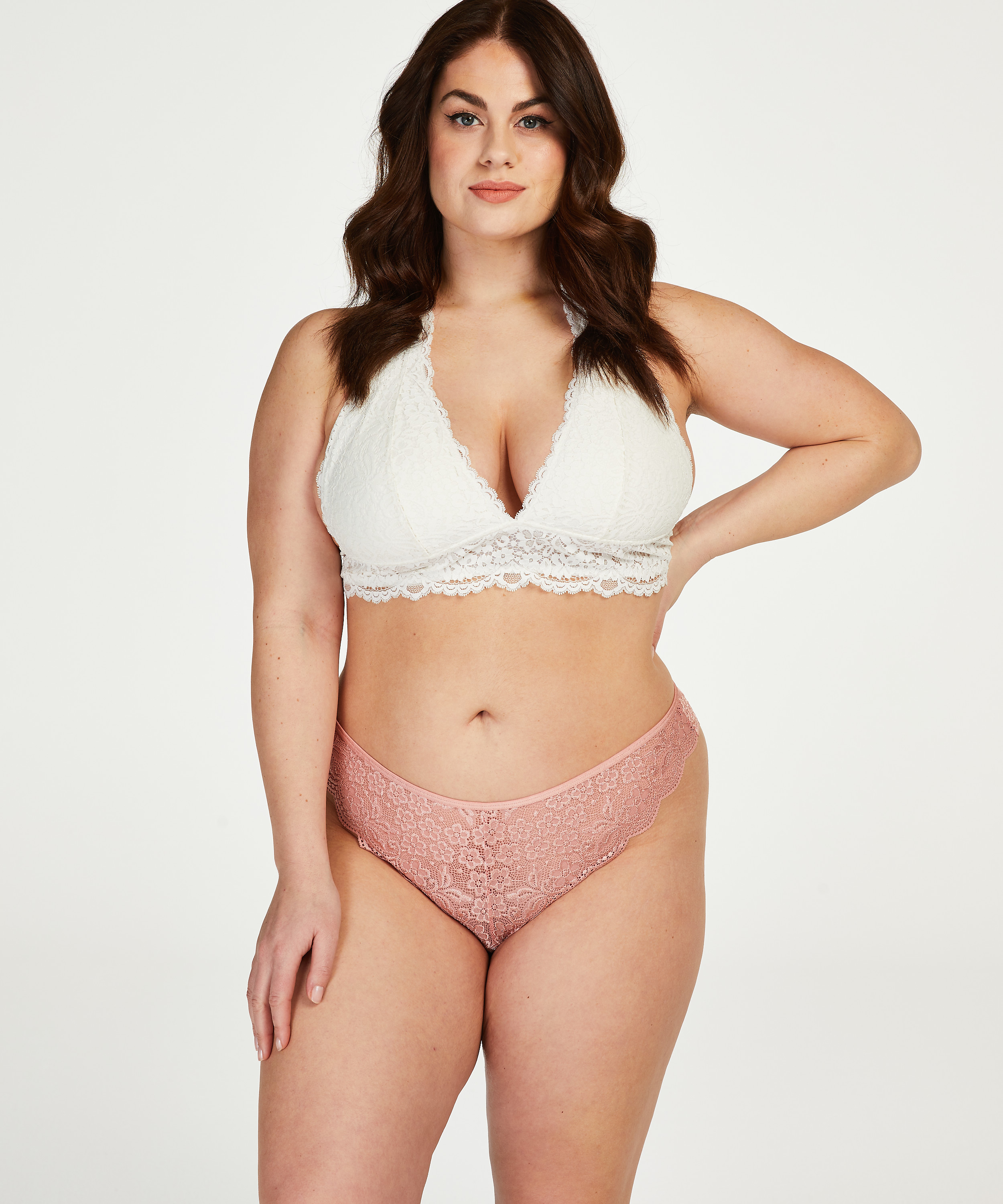 High leg brasiliansk trusse, pink, main