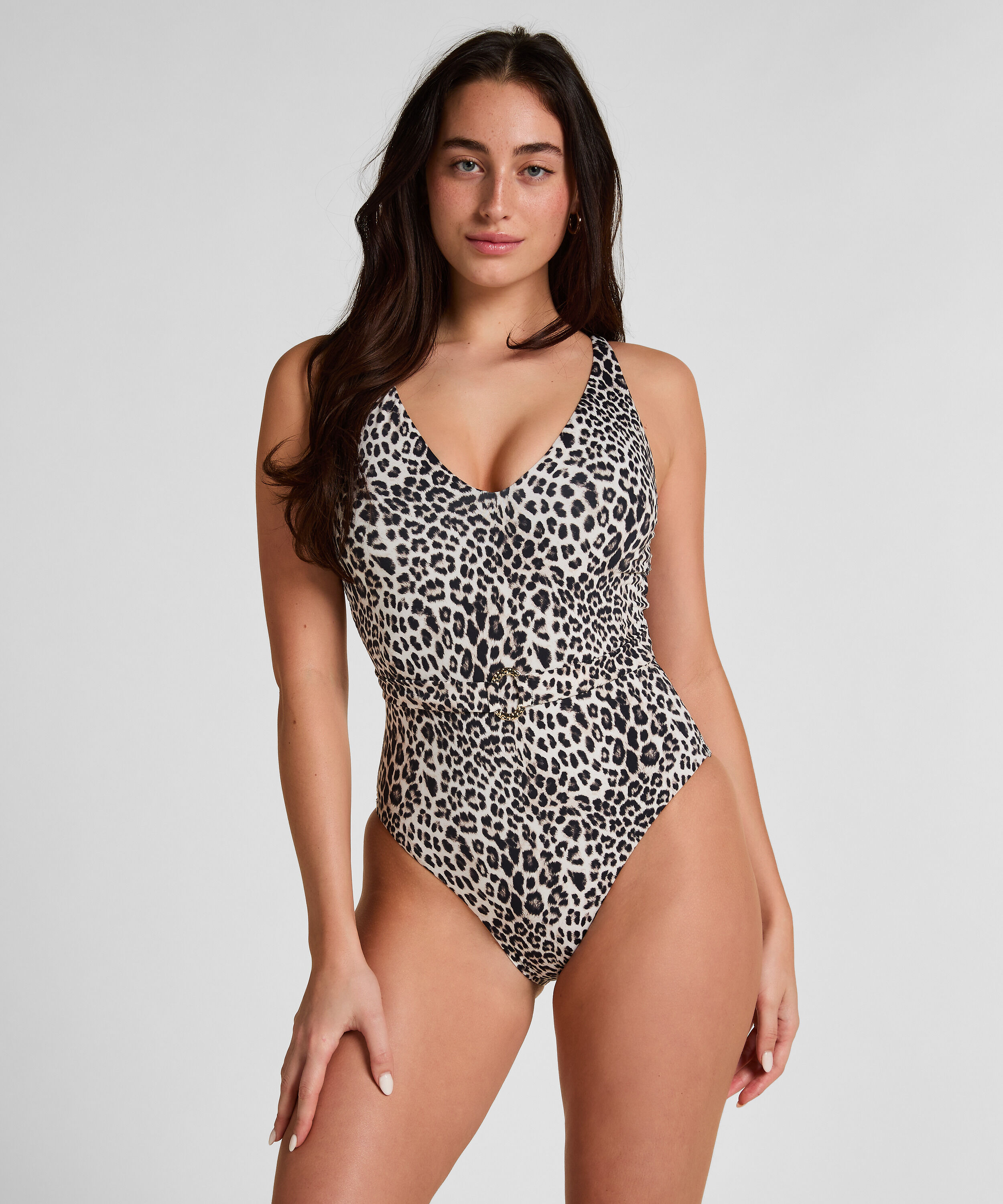 Badedragt Leopard