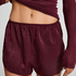 Shorts Satin Minimal, Lilla