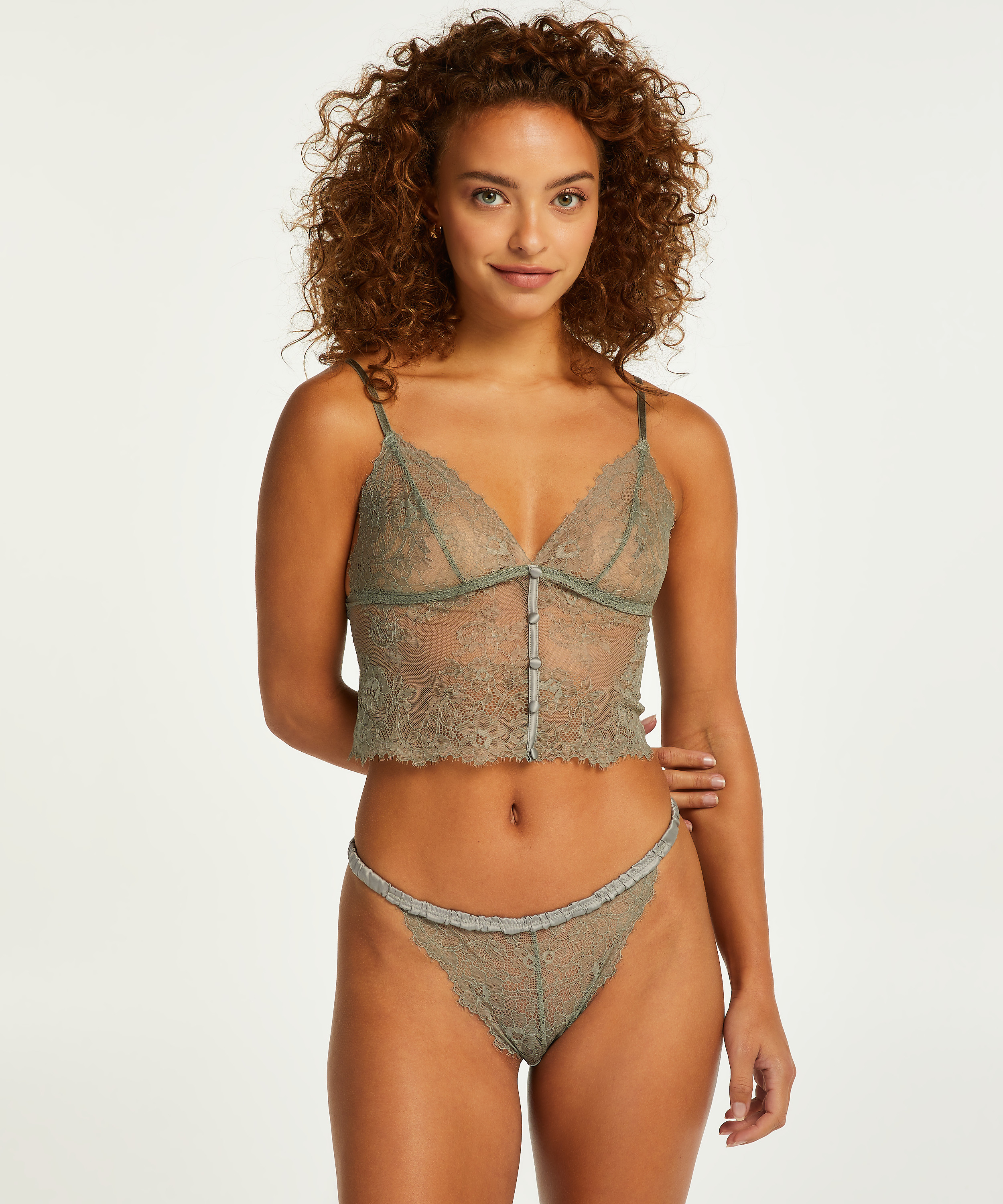 Longline-bralette Bailey, Gr&oslash;n, main