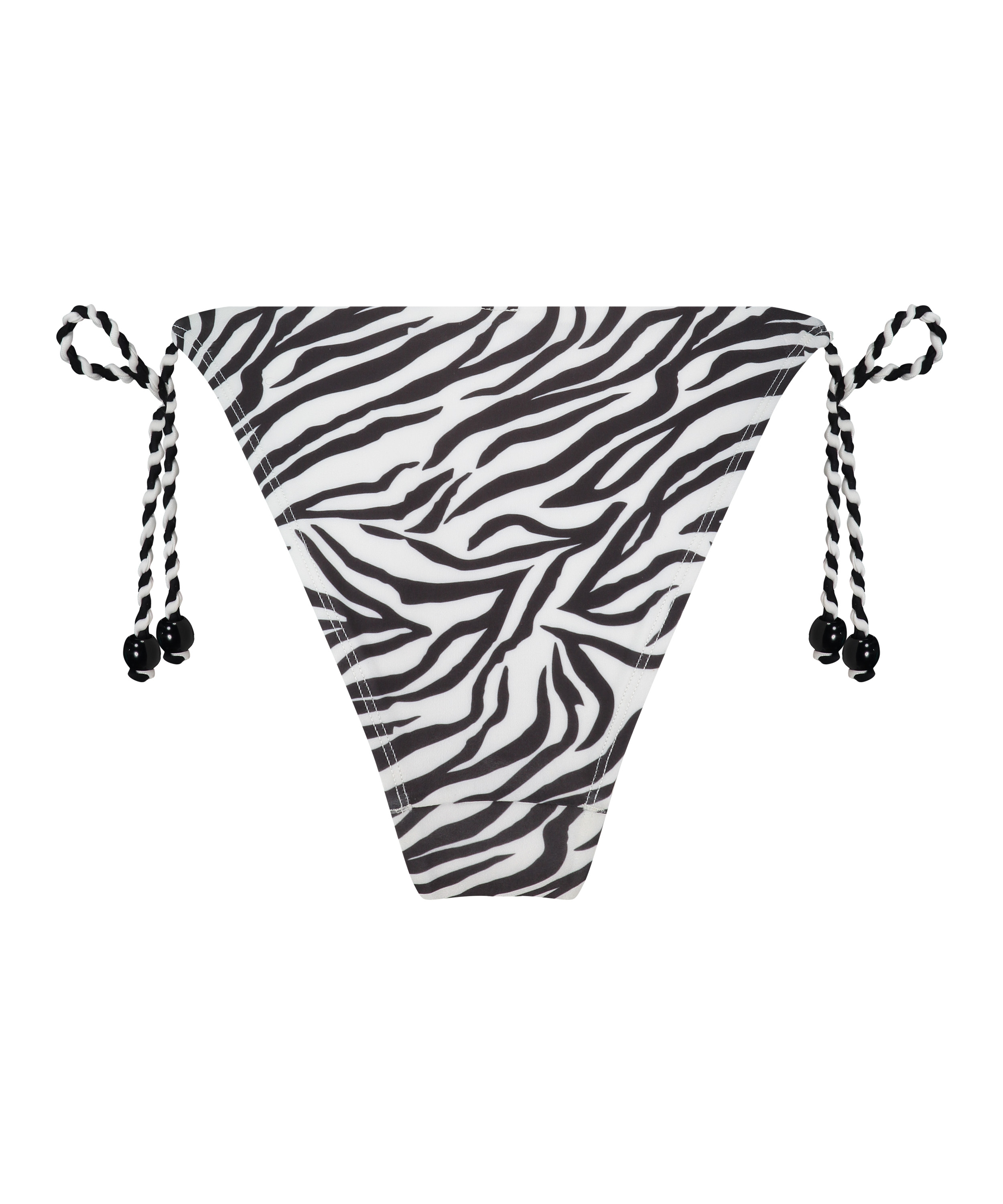 Cheeky Tanga Bikinitrusse Doha Zebra, hvid, main