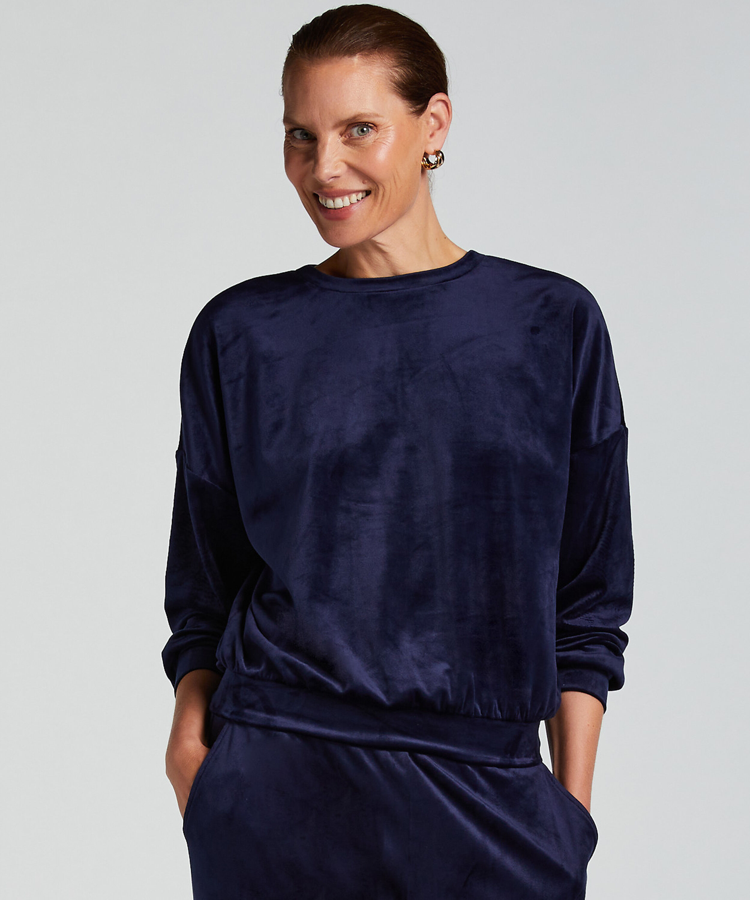 Velourtop, Blå