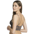 Fancy longline-bralette, Grå
