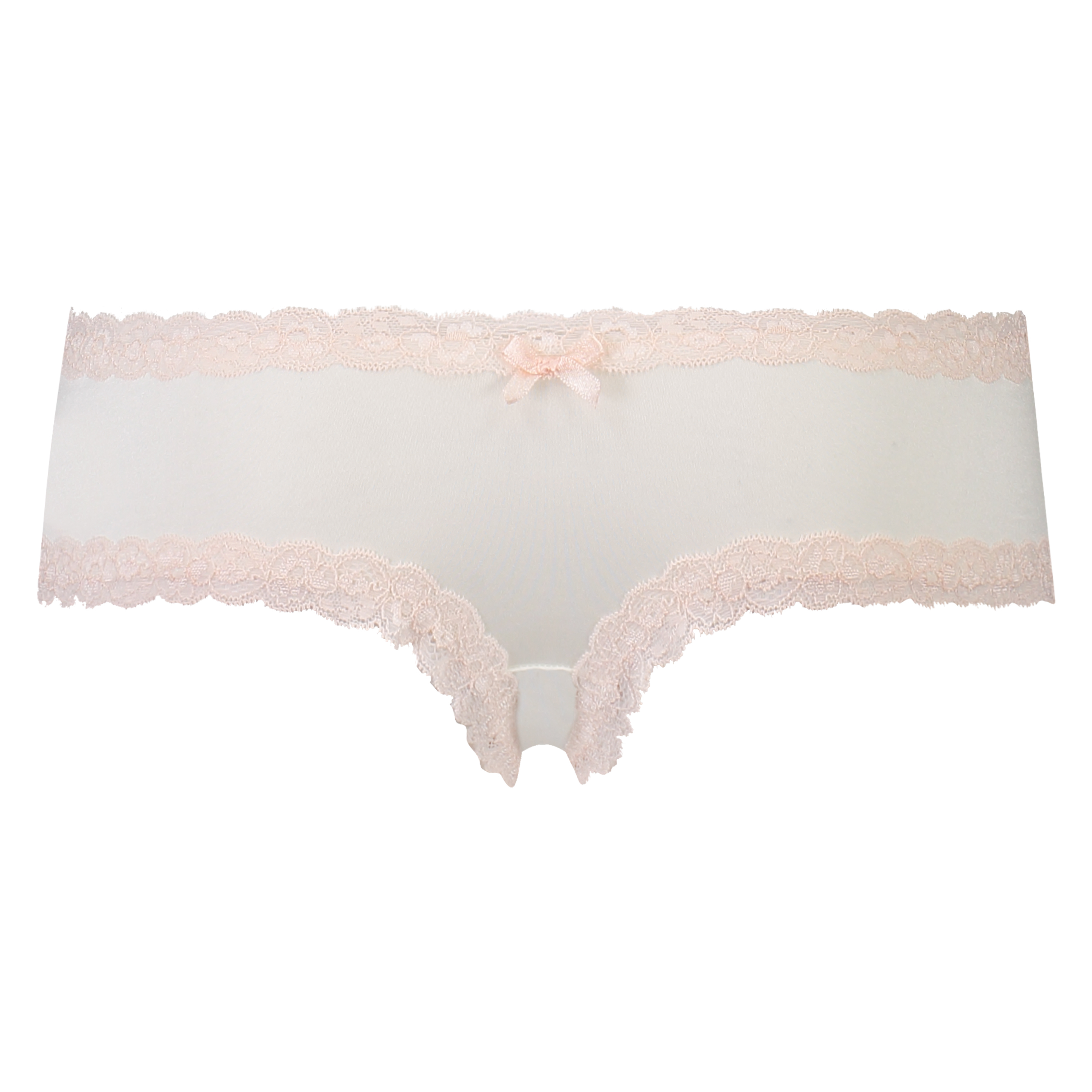 V-formet brasiliansk trusse i mikrokvalitet, Hvid, main