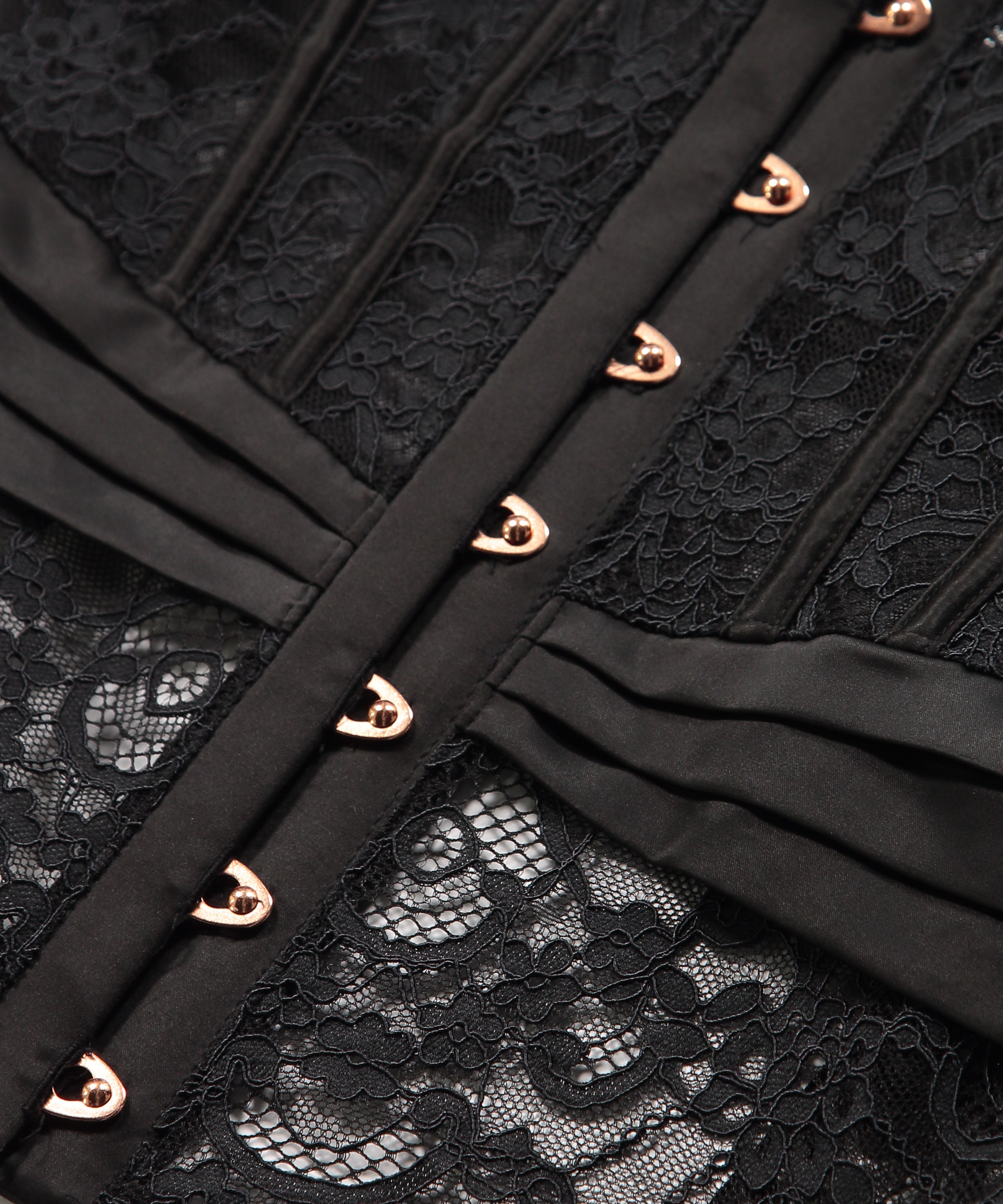 Formst&oslash;bt b&oslash;jle-bustier Amelia, Sort, main