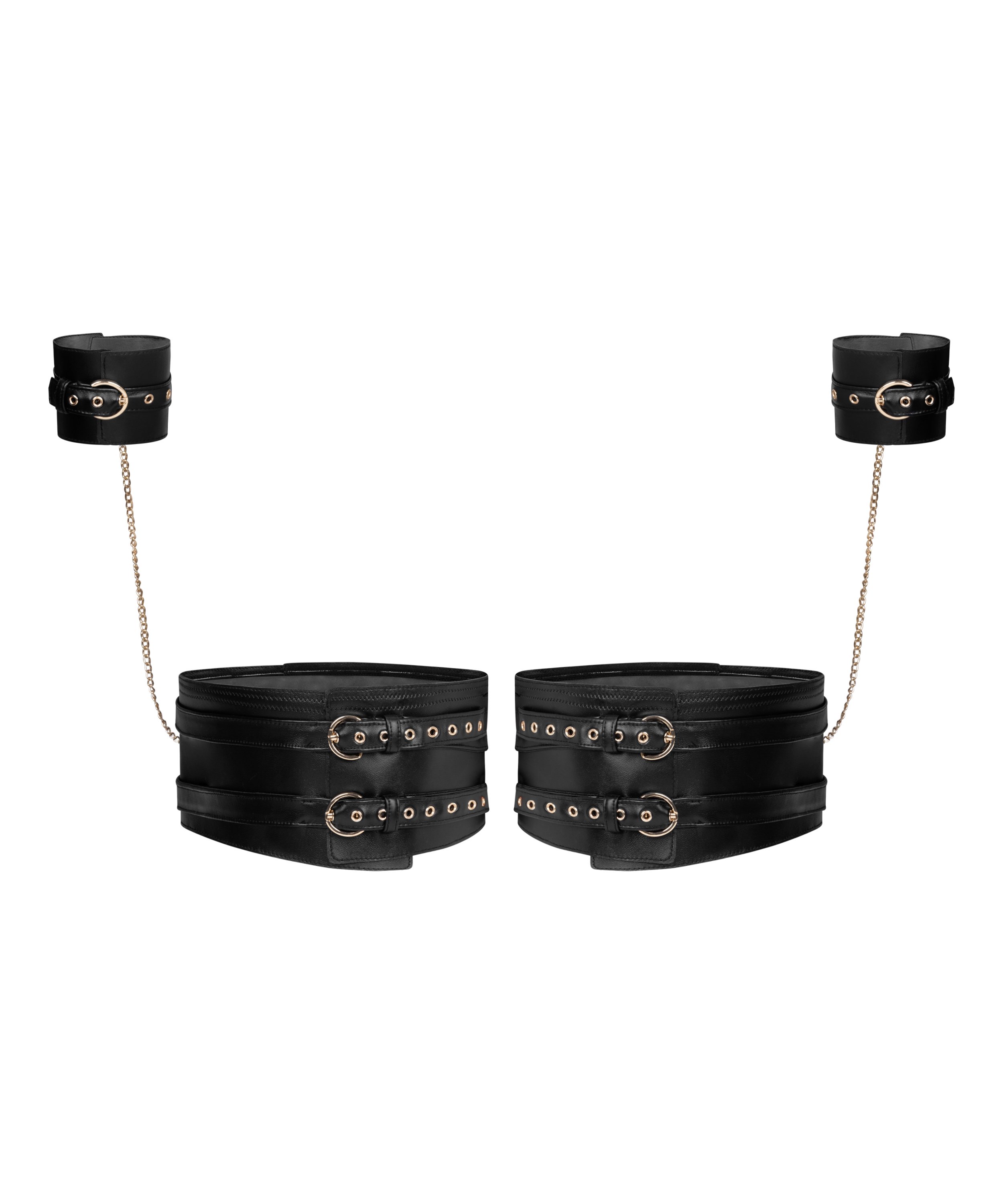 Benjern og håndjern, Sort, main