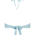 Bandeau bikinitop Crinkle, Blå