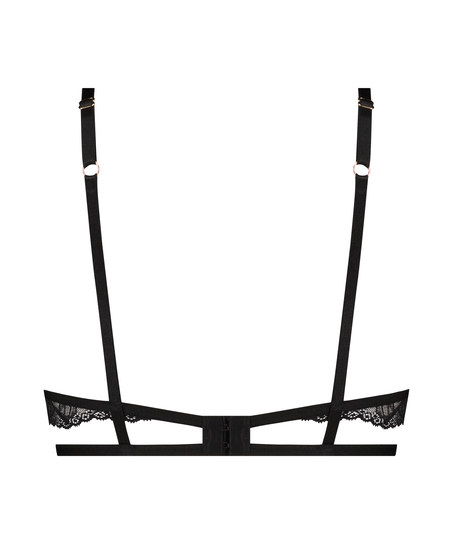 Ikke-formstøbt bøjle-bh Chayna, Sort