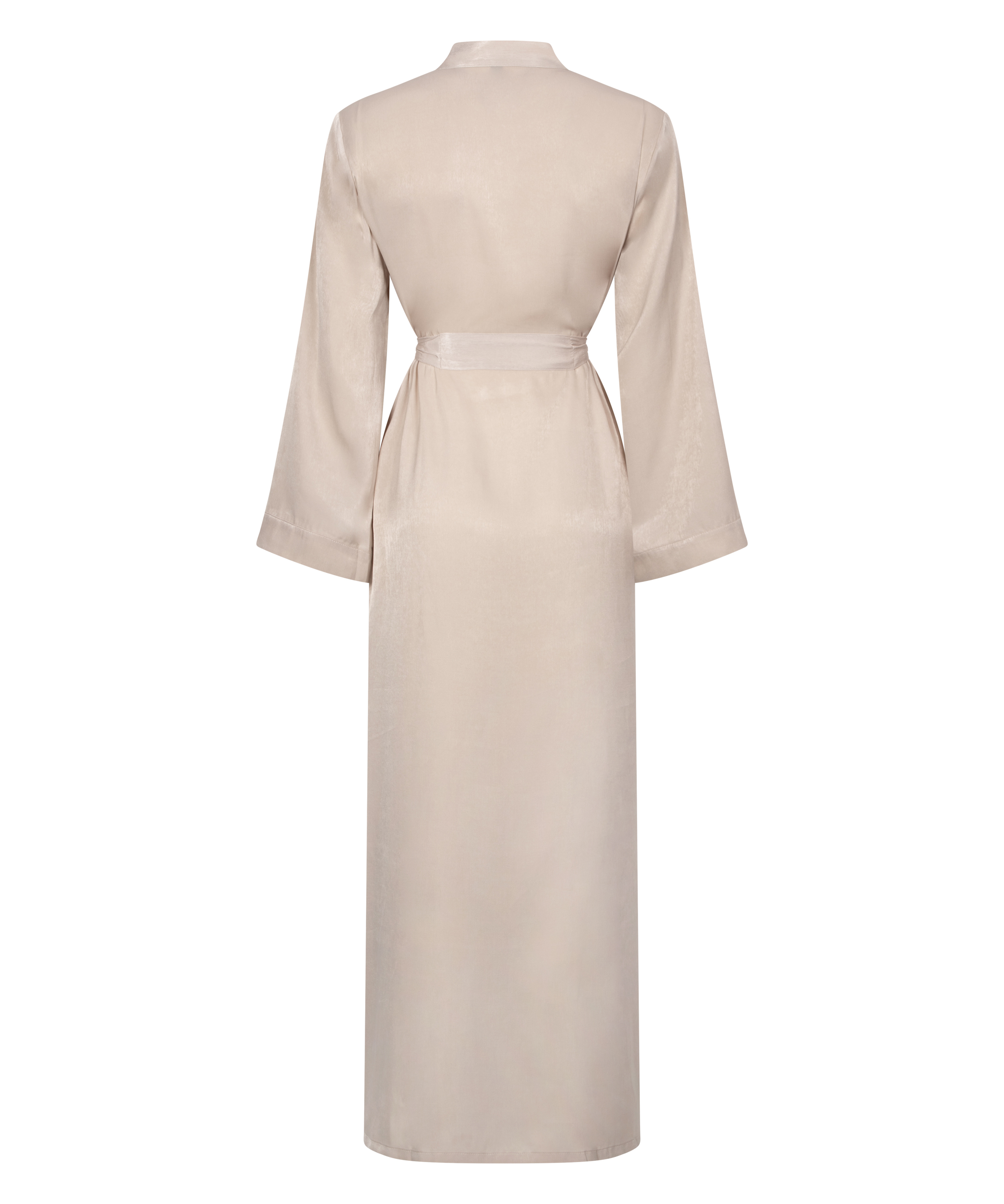Satin kimono, Beige, main