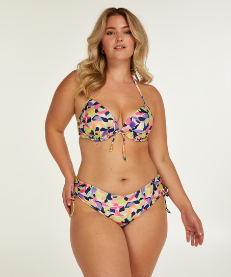 Formstøbt push-up bikinitop Hawaii, Hvid