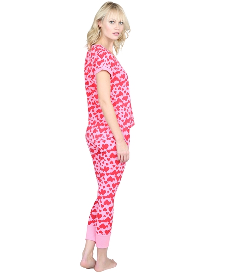 Leggings Femke dot, pink