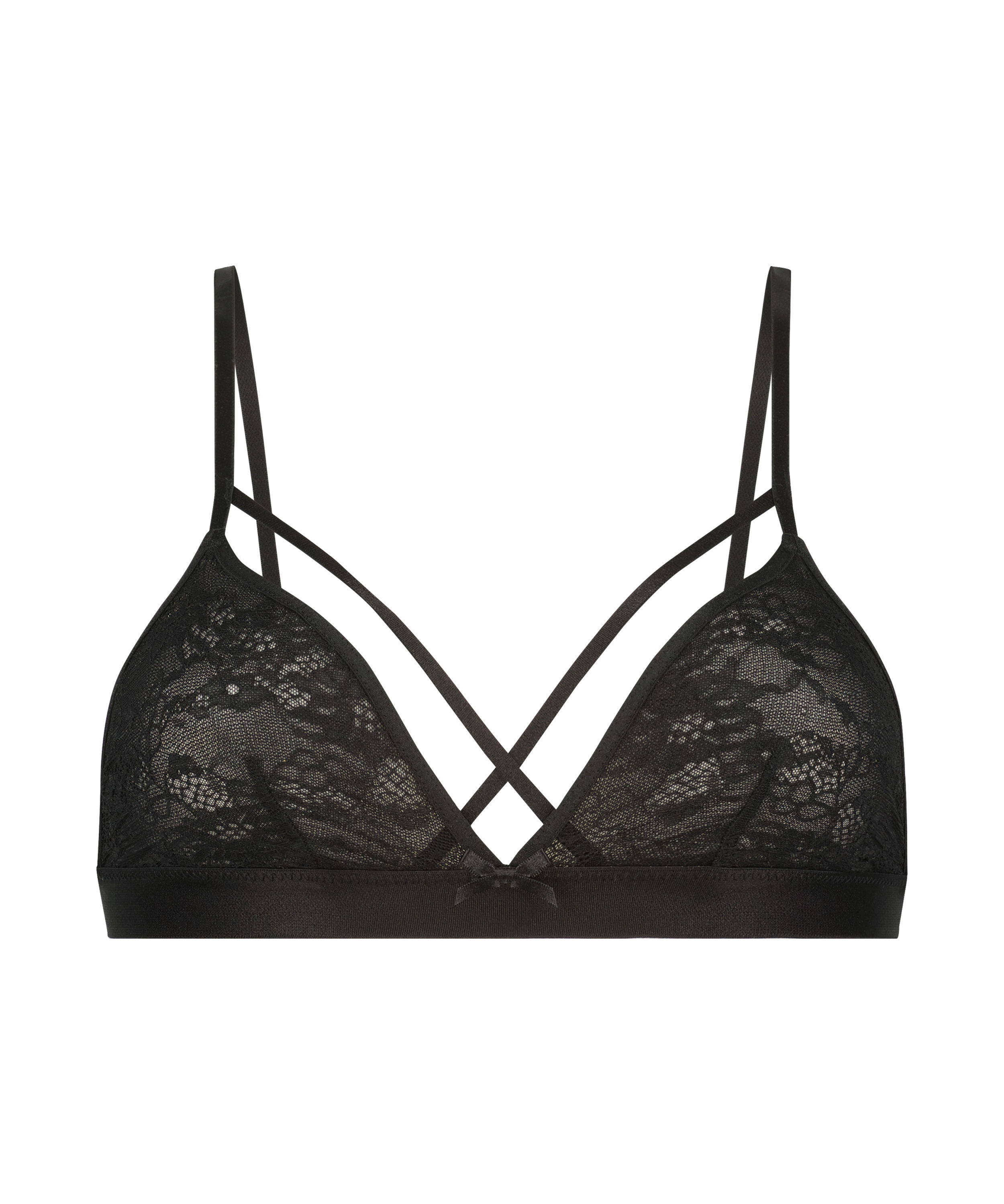 Bralette Corby, Sort, main